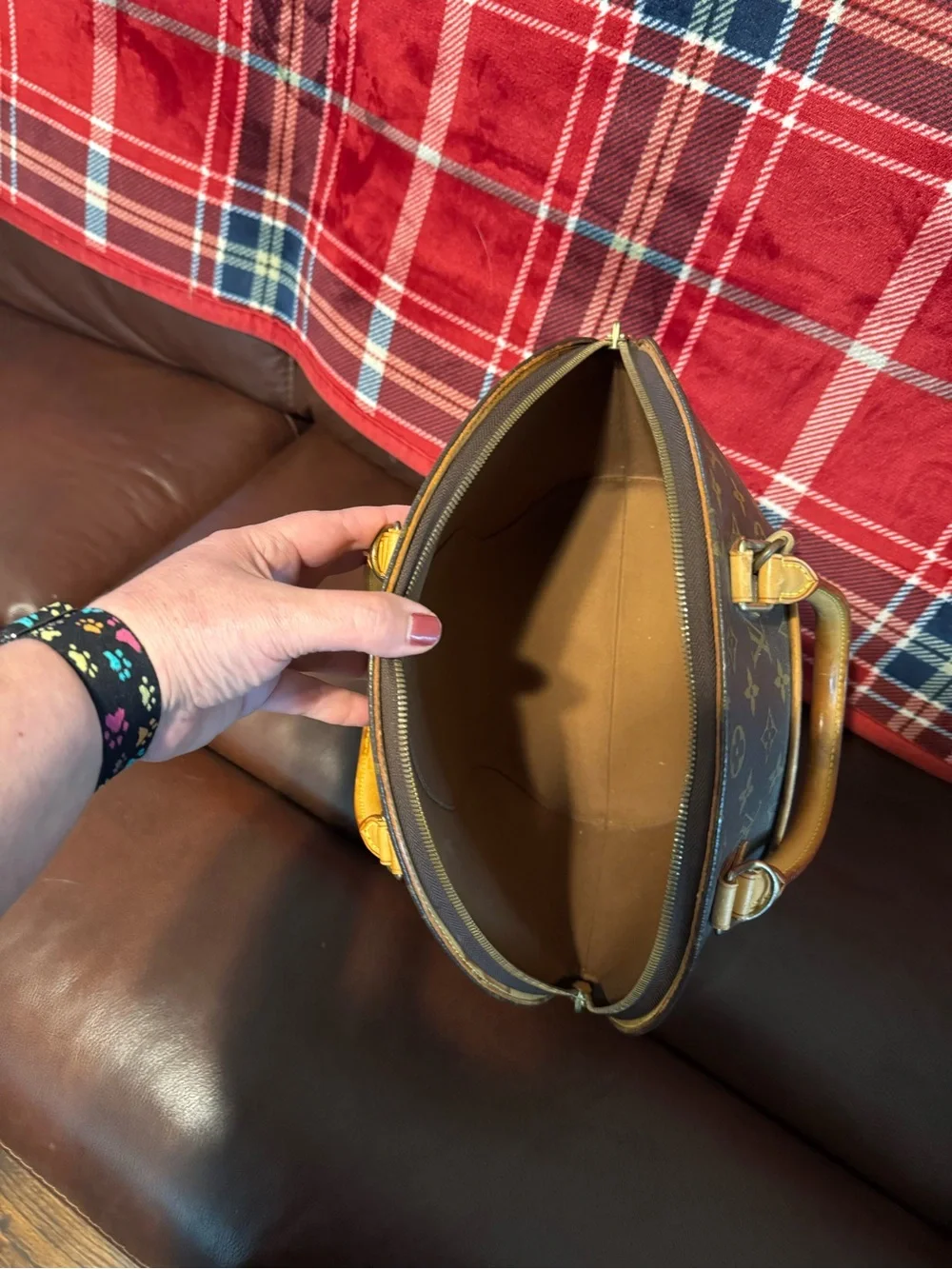 Louis Vuitton Vintage Brown Monogram Ellipse PM Handbag